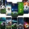 CJ55 Football Soccer Soft Shell Phone Case for Samsung Galaxy Note 10 20 S23 S24 S25 Ultra FE Plus Edge Lite A02S A35 A07 A17