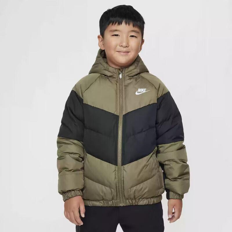 Nike Boys' Hooded Winter Jacket IB5837