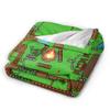 Horror 99 Nights in the Forest Survival Games Blankets Flannel Awesome Soft Throw Blanket for Home Autumn/Winter