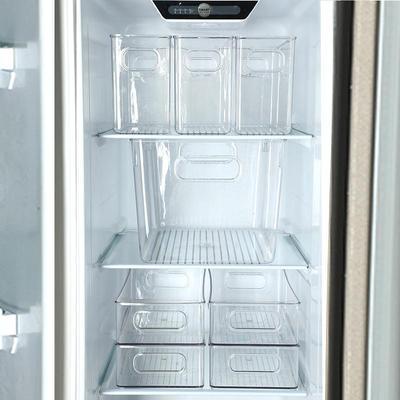 Drawer-Type Refrigerator and Freezer Storage Box for Meat, Fruit, and Vegetables