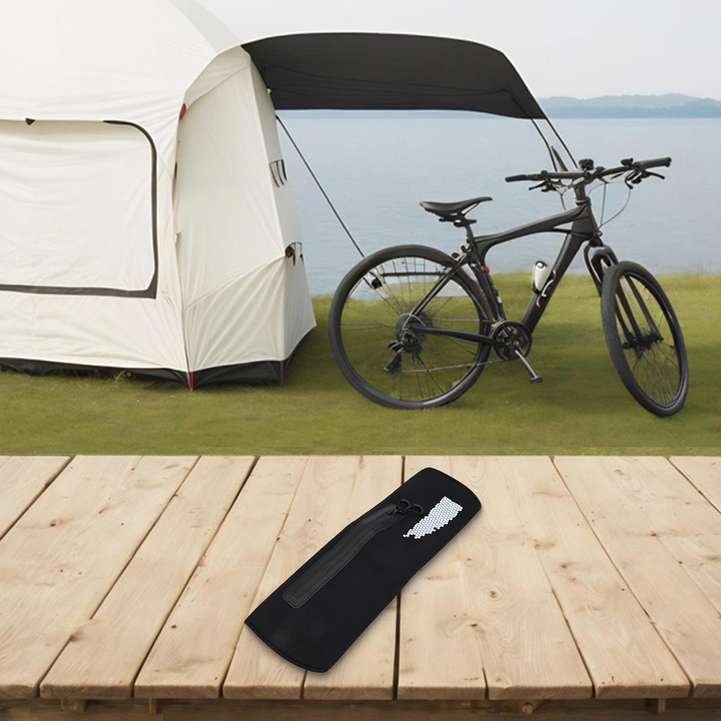 Waterproof Neoprene Cover for Ebike Batteries 32cm To 40cm Reflective Safety