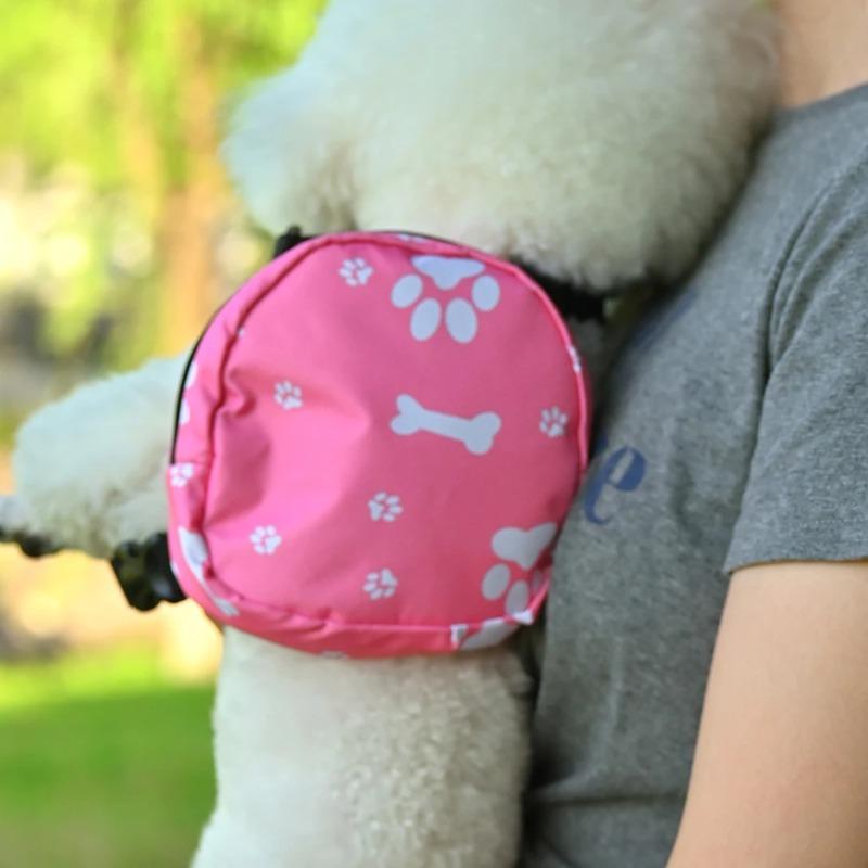 Portable Pet Backpack - Dog Training Treat Pouch, Puppy Snack Reward, Waist Bag, Dogs Poop Bag,Pet Waist Pouch,Dog Training Gear