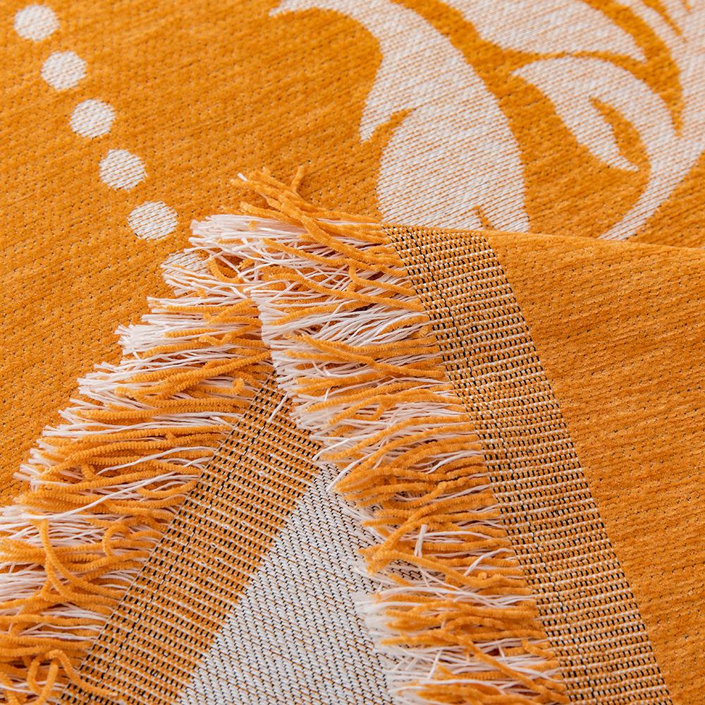 Nordic Light Luxury Swan Jacquard Chenille Sand Выпущено полотенце с полным покрытием — фото 9