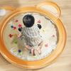 Cartoon Bear Inflatable Cooling Mat Leak-proof PVC Water Pad Cushion Foldable Portable Baby Tummy Time Water Play Mat