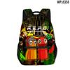 Classic Novelty Cool R.E.P.O Repo Student Bookbag Notebook Backpacks 3D Print Oxford Waterproof Boys/Girls Travel Backpacks