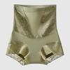 Big Size Ladies Spring and Summer New Lace Waist Shaping Hip High Waist Belly Triangle Briefs