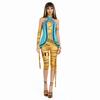 Monster High Cleo de Nile Cosplay Kostým Egyptská Mumie Role Play Šaty Set pro Halloweenskou Párty