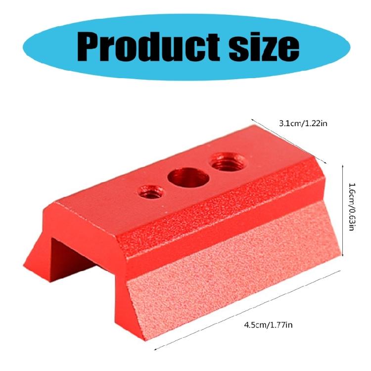 45mm Dovetail Rail Plate Telescope Finder Base Accessories Guide Dovetail Rail Spacer Astronomy Telescope Mount