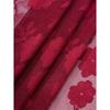 1pc Minimalist Floral Lace Curtain Panel, Home Decor