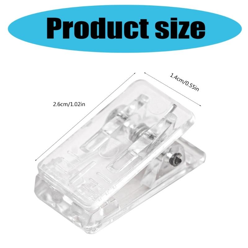 50 PEÇAS Clip Transparente Autoadesivo Gancho para Tapeçaria Clip de Parede para Decoração de Parede de Fotos