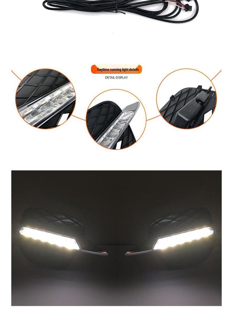 Compatible Daytime Running Light for BMW X5 E70 (2011-2013) - Single Unit
