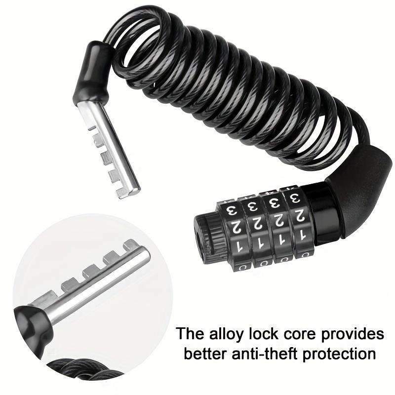 1 PC Universal Motorcycle Electric Cars Security Helmet Password Wire Lock Portable Anti-theft Mtb Road Bike Bicycle Locks