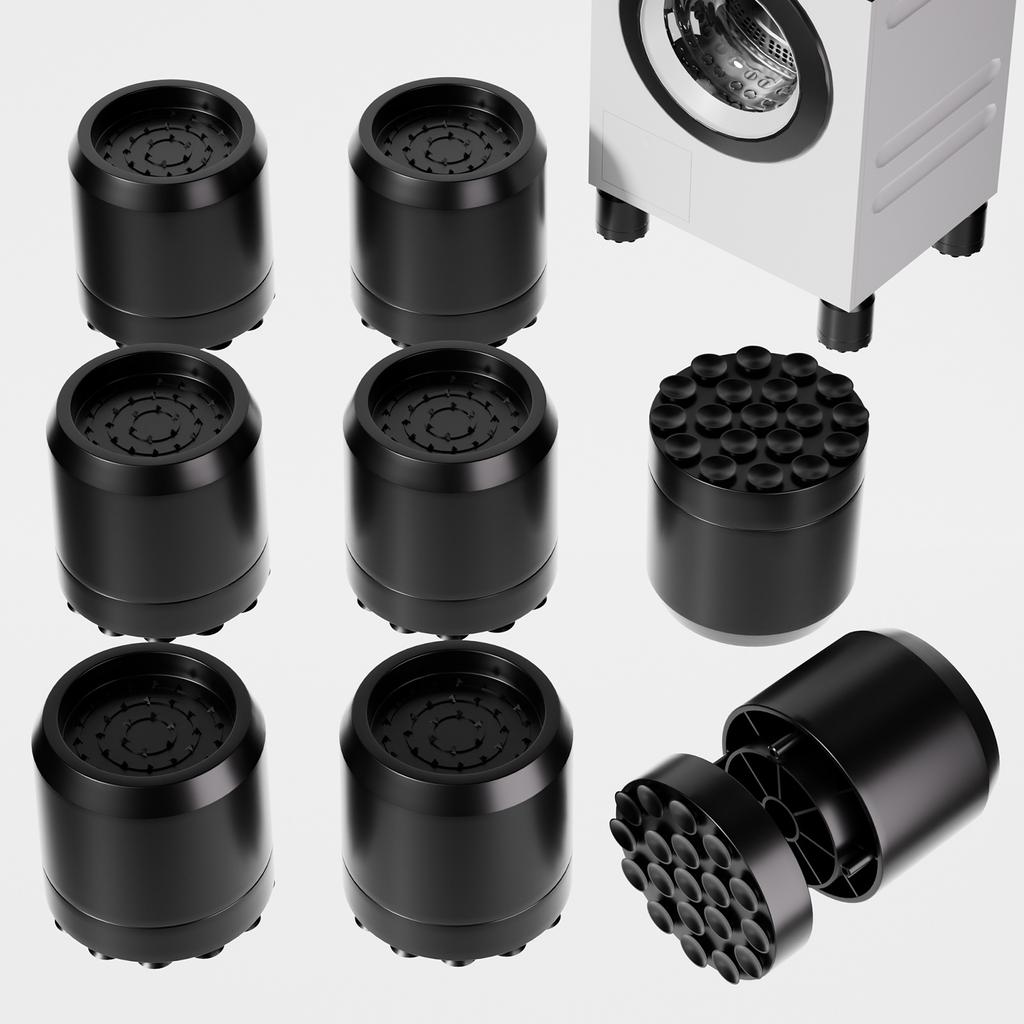 Anti-Vibration Washing Machine Feet Pad Silicone Non-Slip Mat Universal Silent Heightened Mat Refrigerator Feet Fixed Pad