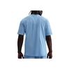Nike Kobe Series Round Neck Comfortable Casual Versatile Short Sleeve Basketball Shirt Men Tops Mind-Blue White HJ3318-422