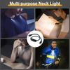 LED Reading Neck Light Book Lamp 360° Flexible Arm Reading Book Light Read Neck Lamp Study Reading Night Light