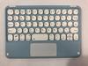 Universal Bluetooth Keyboard for 10-11 Inch Tablets: Compatible with iPad, Samsung, Huawei, Lenovo. Features Round Keys and Touch Color.