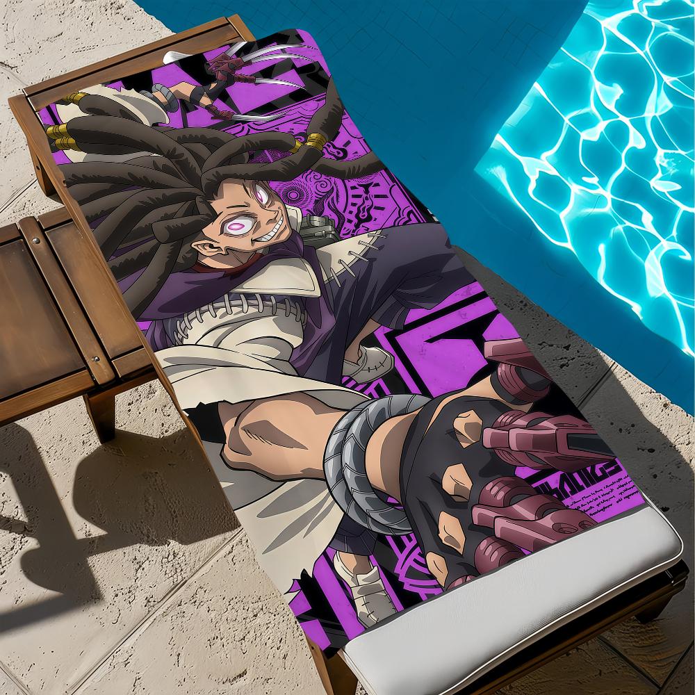 Klassisch heiß Anime Manga cool G-Gachiakuta Handtuch weich Strandhandtücher Reise schwimmen Pool Badehandtuch Fitnessstudio Spa Heim Dekoration Geschenk Urlaub