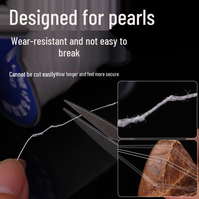 Japońska nić perłowa: Odporny na zużycie sznurek jubilerski do ręcznie tkanych naszyjników i bransoletek
