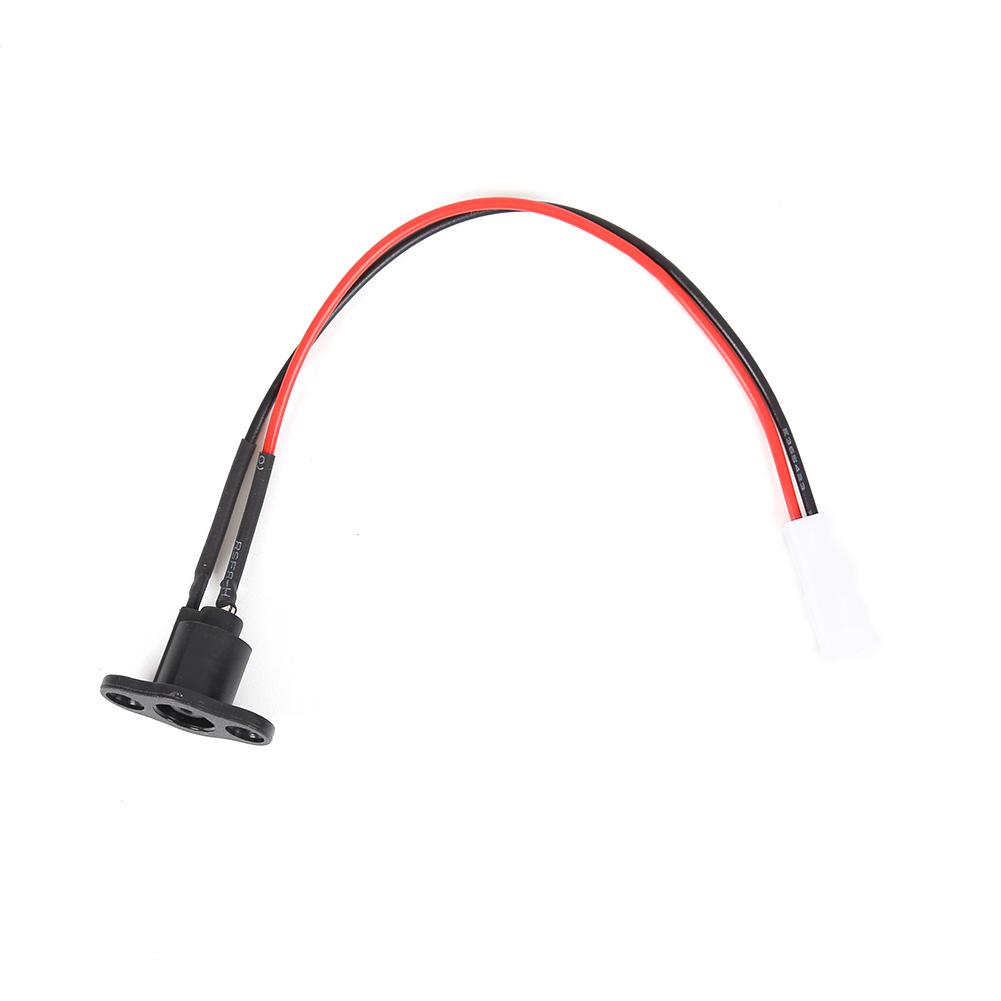 Skateboard Power Charging Port ABS Charging Interface for M365 Electric Scooter