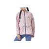 Under Armour Rush Series Printed Logo Zip-Up Hooded Sports Jacket Women jackets Pink 1369848-676
