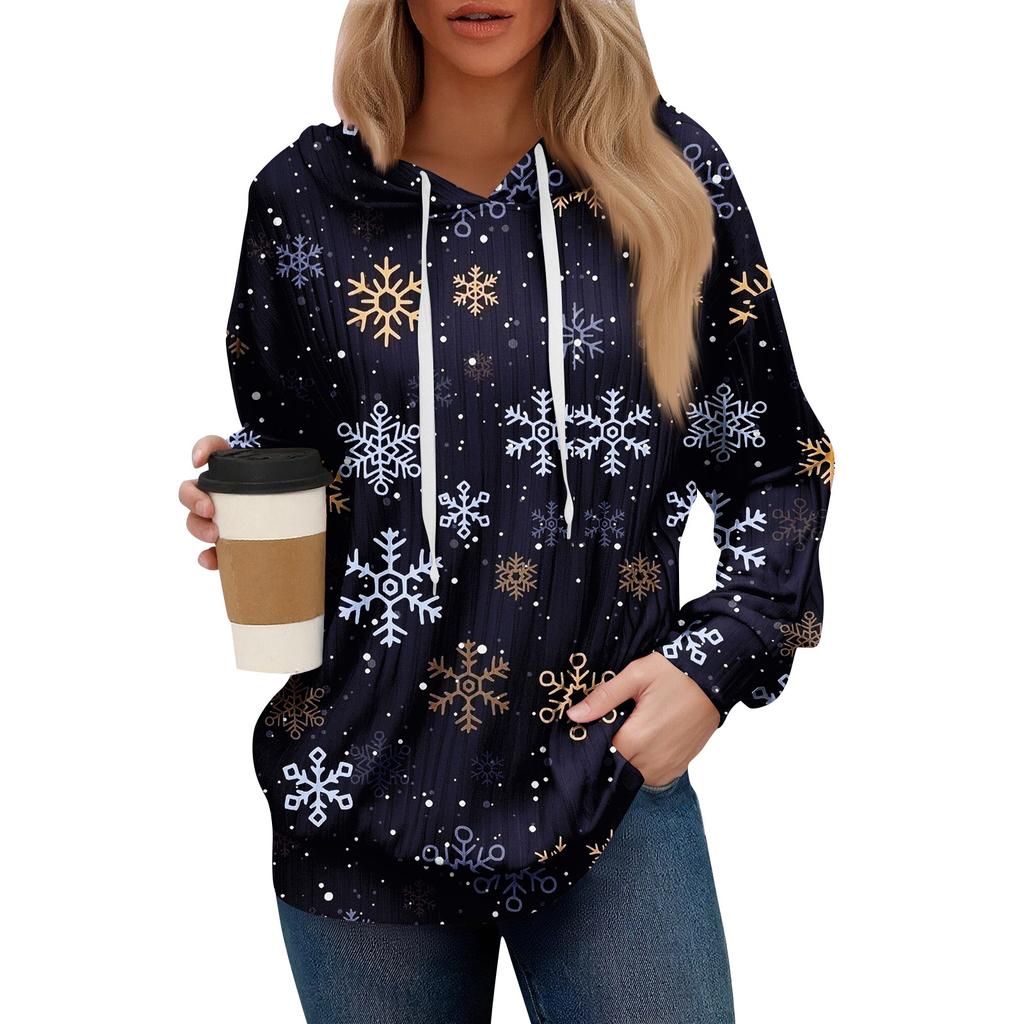 Hoodies For Women Oversized Winter Cute Sweatshirts Pullover Trendy Fall Clothes