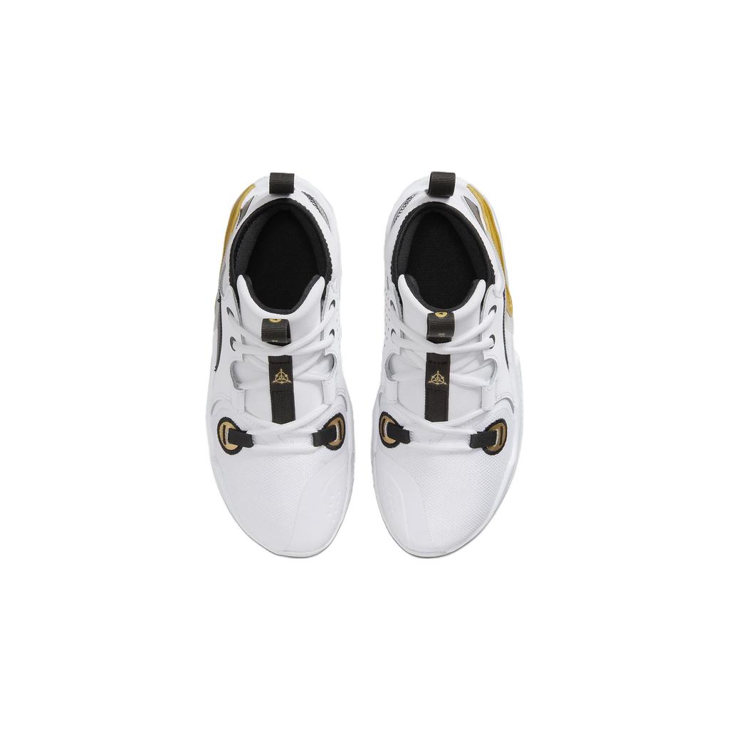 Nike Air Zoom Crossover 2 GS White Metallic Gold Kids Sneakers Black Tint FB2689-100