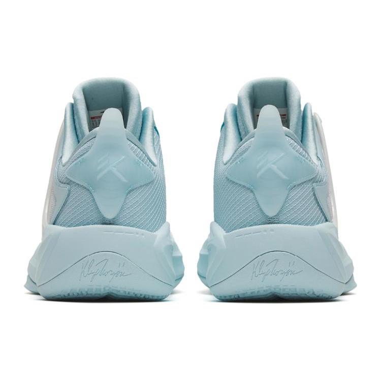 New Anta Hussars 8 Durable Breathable Low Top Basketball Shoes Blue White 112321603-1