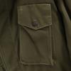 ITALIAN ARMY 70s vintage Combat Jacket khaki Military Euro Men's Used