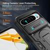 Sliding Camera Lens Cover Shockproof Kickstand Case For Google Pixel 9 10 Pro XL TPU Frame Hard Plastic Phone Cases Coque Fundas