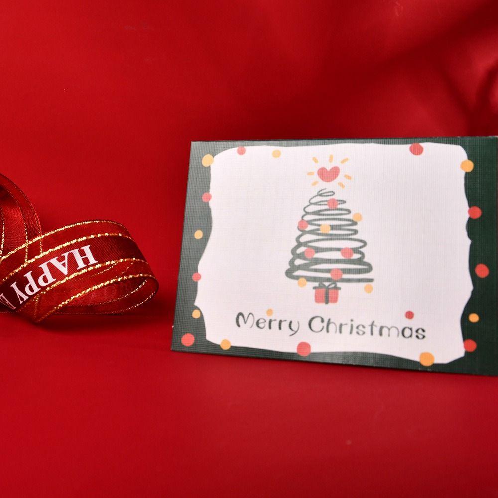 10 Stück Einladung Frohes Neues Jahr Karten Handschriftliche Blankopapierkarten Einladung für Gast