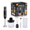 5-in-1 Electric Kitchen Chopper & Juicer: Egg Beater, Meat Grinder, Handheld Food Processor & Blender Stick