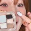 Blue and Black Diamond in the Debris Smoky Makeup! Five Colors Eye Shadow Plate Matte Shimmer Cement Gray Earth Color Makeup 2025 New Arrival