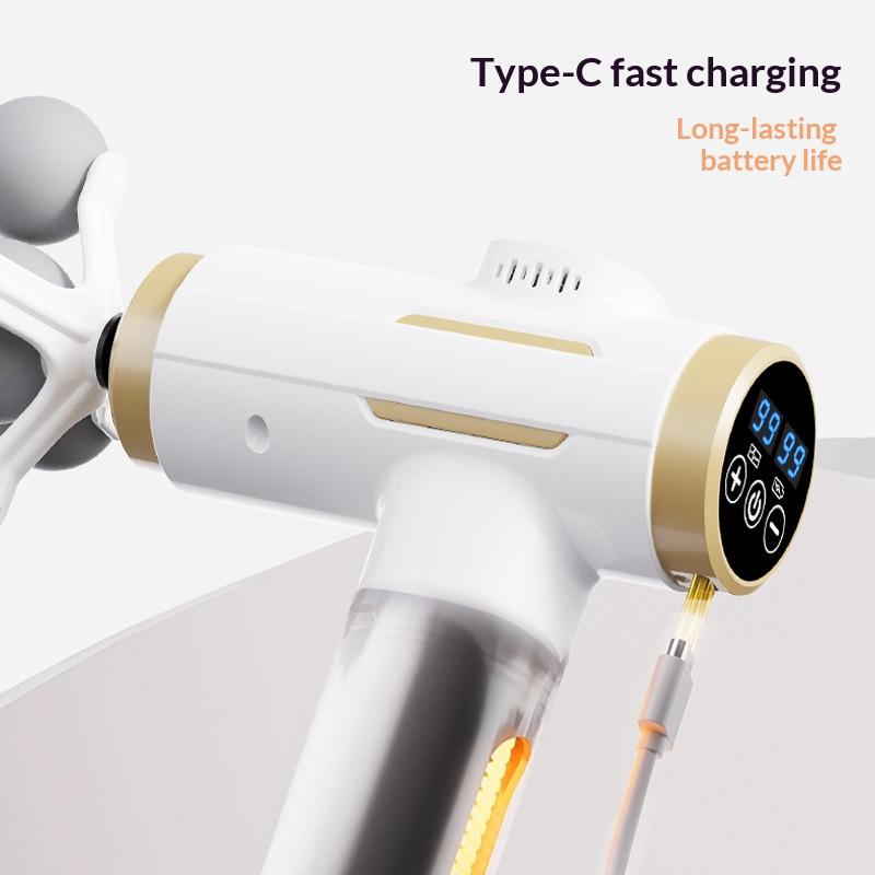 99 Level 11 IN 1 Electric Body Massager Powerful Relaxation Gun High‑Frequency Vibration Body Care Device Arms Leg Tissue Massag