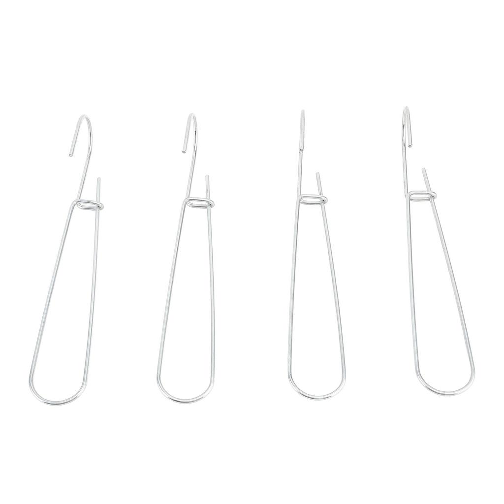 20PCS Paper Pattern Hook Galvanized Steel 2.5x185mm Pattern Making Paper Storage Hanging Hook