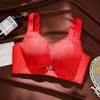 "Lace Breathable Adjustable Push-Up Bra - Anti-Sag, Wire-Free for All Bust Sizes"