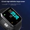 D20 Kompatybilny z Bluetooth Zegarek Smartwatch Zasilany Akumulatorowo Kalorie Tętno Monitor Snu