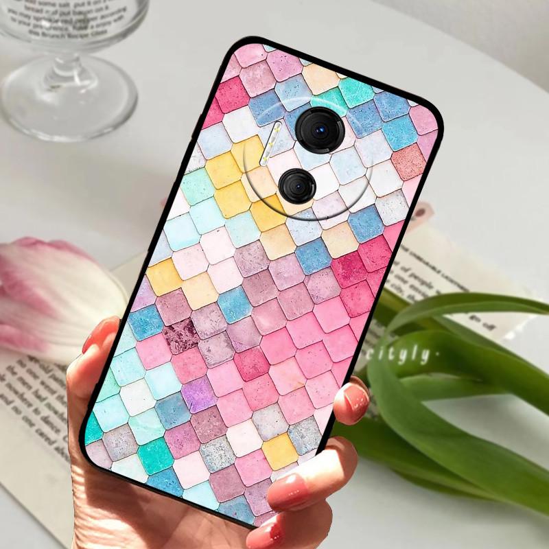 Pro pouzdro DOOGEE X97 Pro Nárazuvzdorné měkké silikonové kryt na telefon z TPU Pro DOOGEE X97 Pro Funda X 97 Pro X97Pro Capa Kočka Vlk Kreslený film