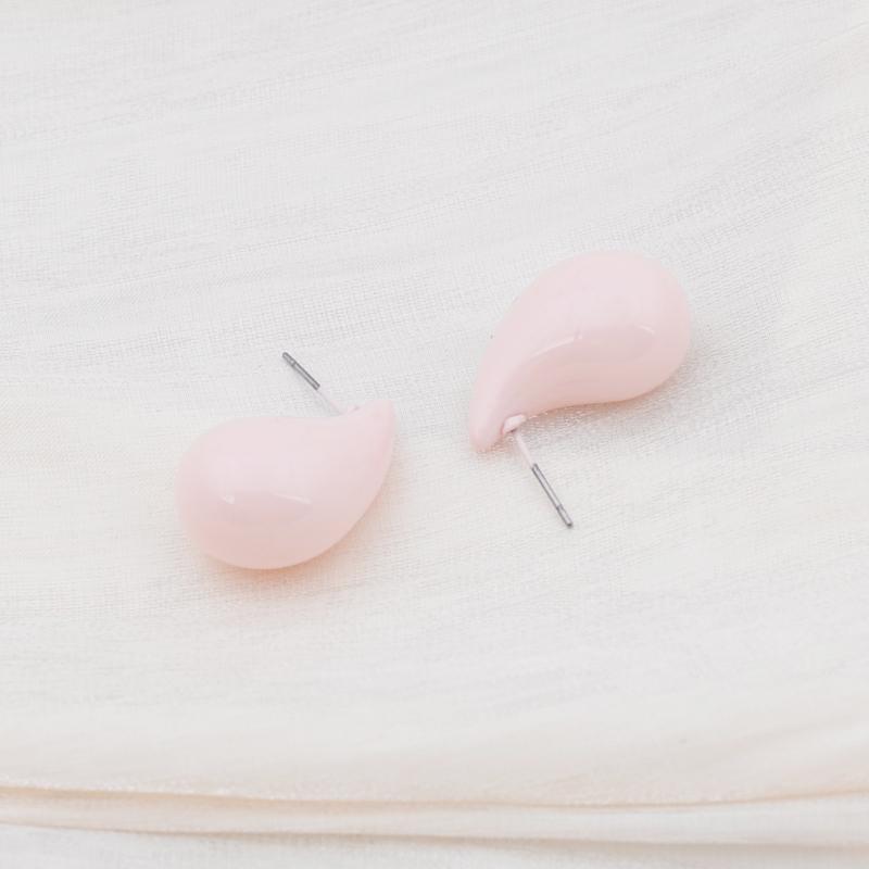 Colorful Water Droplet Drop Earrings Trendy Geometry Simple Dangle Earrings for Women Wedding Party Trendy Statement Jewelry