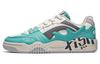 Yuebai Ocean Abrasion Resistant Breathable Low Top Skateboard Shoes Women's Green AGCT416-2