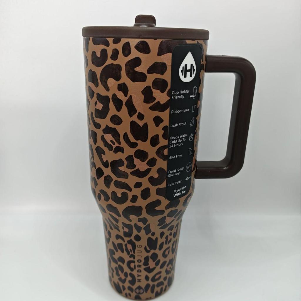 HydroJug Large 32oz/40oz Insulated Leak-Proof Travel Bottle with Handle