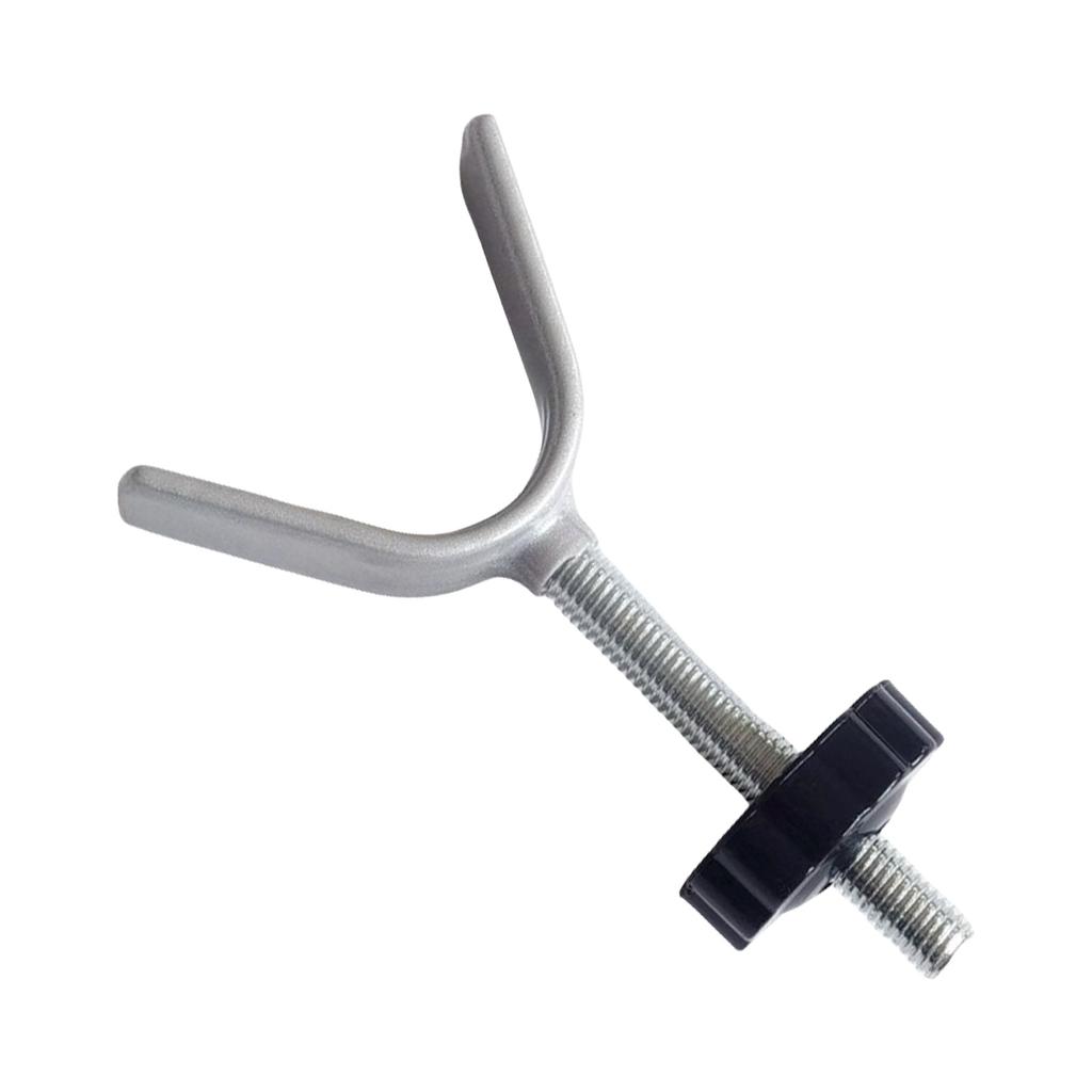 2 Pieces Y Shaped Spindle Rod Gate Banister Adapters for Pressure Mounted Baby Gates with Rubber Padded Ends