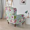 Single Sofa Chair Slipcovers Armchair Decoration Elastic Polyester Living Room Sofa Cover Stretch Floral Printed Couch Cover