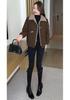 Women's Corduroy Petite Loose Warm Jacket - 2024 Autumn/Winter Collection