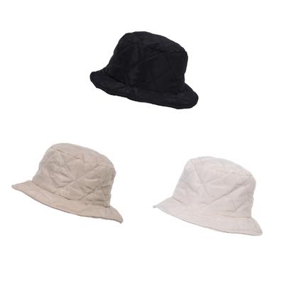 Thick Wide Brim Bucket Hat Winter Fisherman Hat Cotton-Padded Fisherman Hat for Adult Teens Keep Warm Commute Hat