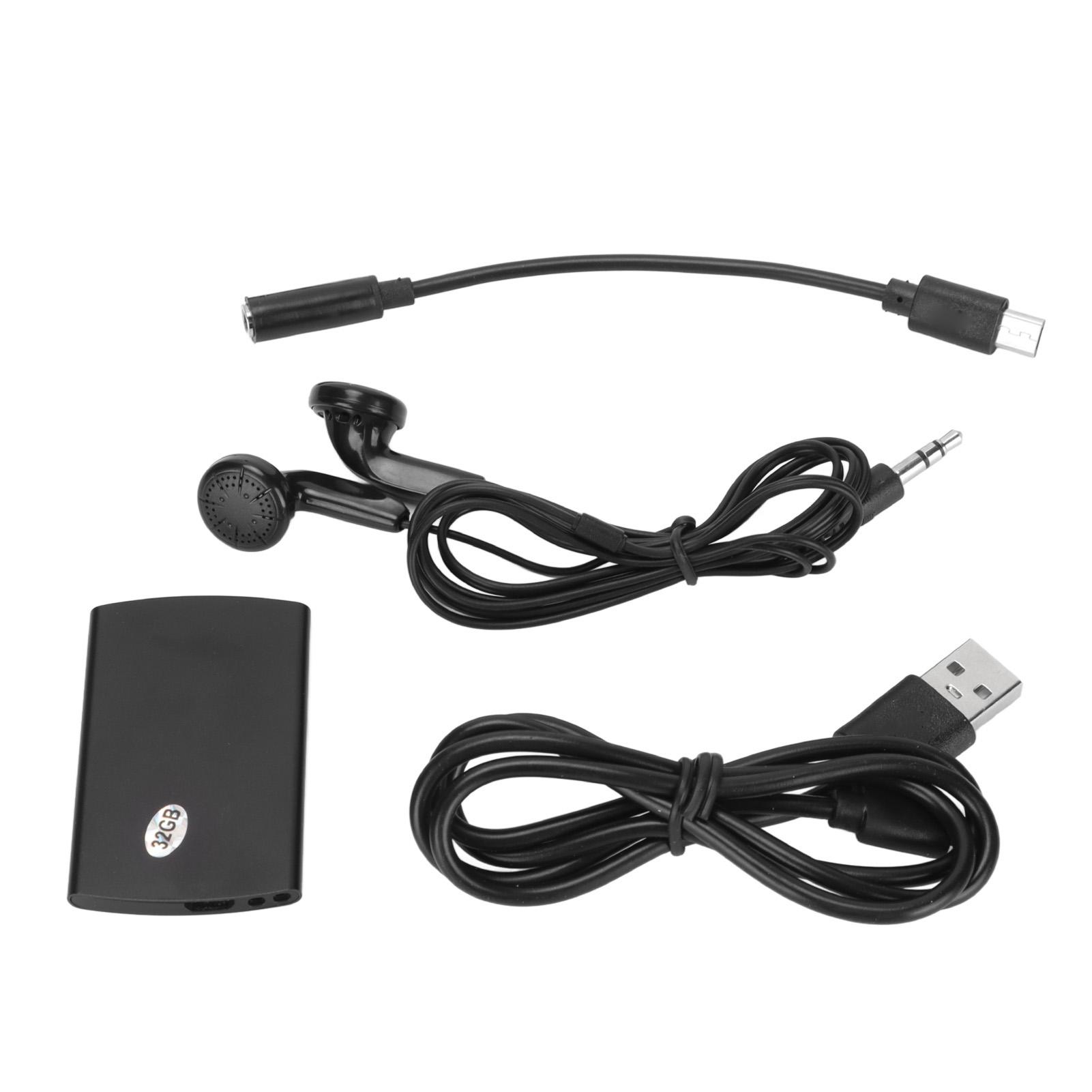 

Digital Voice Recorder Card Type Professional Noise Reduction Voice Activated Encryption Protection