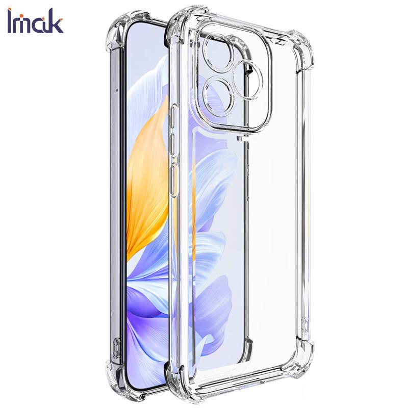 

Для телефона Honor X60i 5G Чехол IMAK UX-4 Ударопрочный Мягкий чехол Honor X60i 5G белый