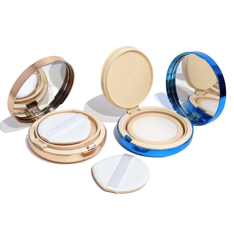 Boîte vide à coussin d'air 12G, conteneurs de crème Bb avec bouffée d'éponge et miroir, accessoires de maquillage de voyage, boîte à cosmétiques Portable