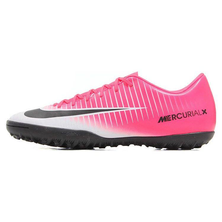 

Nike Mercurial Victory 6 Round Toe Lace-Up TF (Rubber Studs) Slip-Resistant Durable Soccer Shoes Men Soccer Shoes Red White 831968-601 43