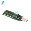 2X10W USB Mini Discharge Interface Load Resistor with Switch 1A 2A LED Battery Capacity Voltage Discharge Resistance Tester Tool