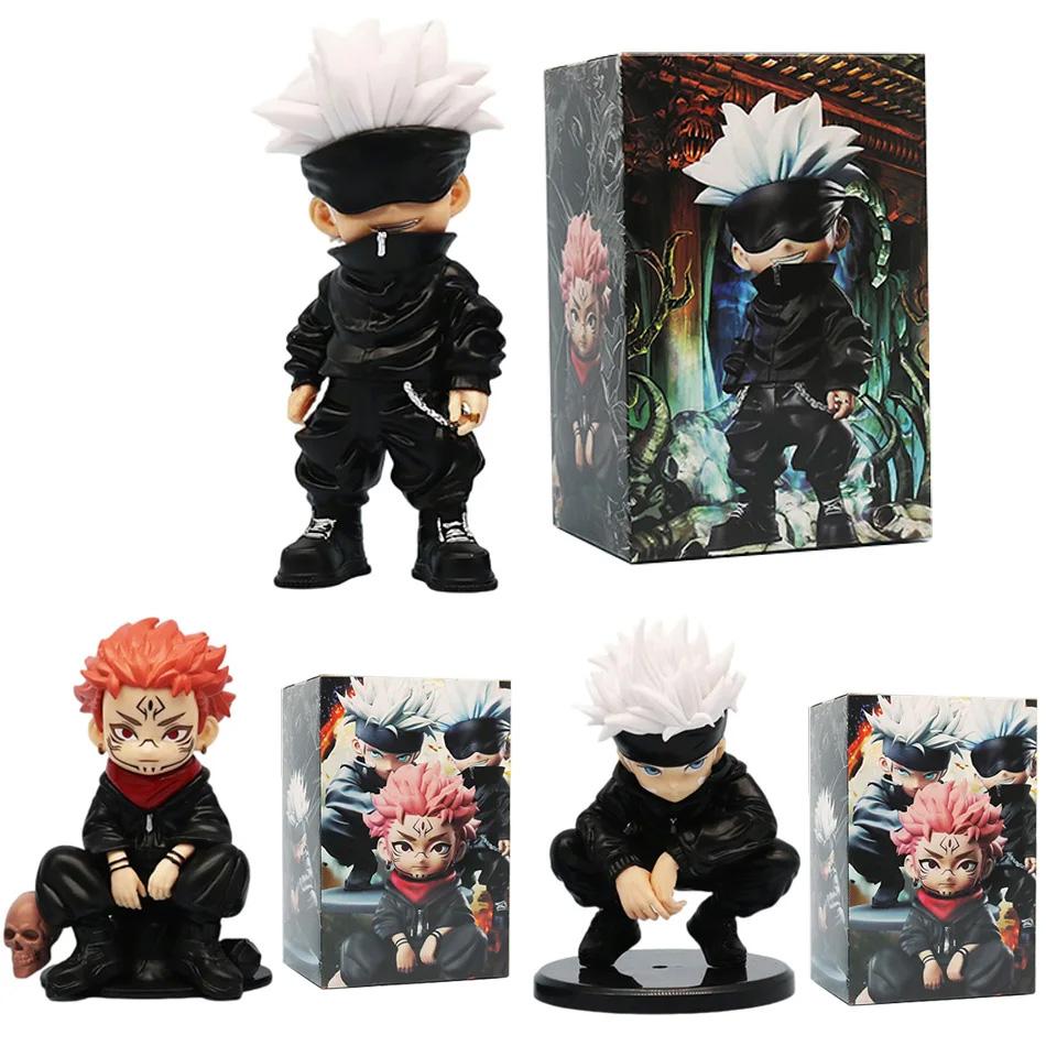 3 Style Jujutsu Kaisen Anime Figure Satoru Gojo Action Figure Lord Of The Curse Sukuna Figurine Collection Model Dolls Toys
